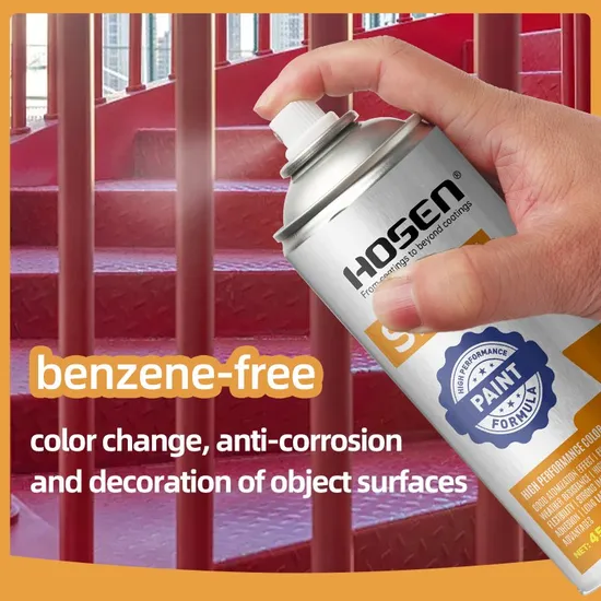 No Benzene-Based Solvent Color Customized Decoration Repair Protection Spray