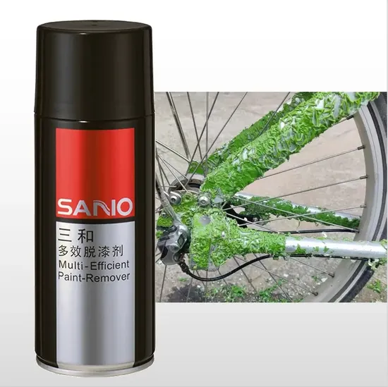 Sanvo Paint Remover Spray 400ml Paint Stripper for Wood Metal Walls Stripping Paint off Wood