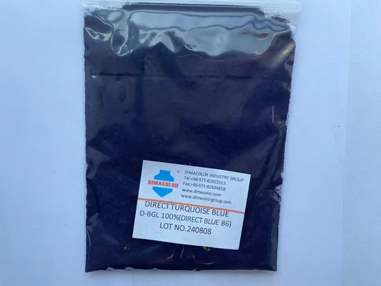Direct Turquoise Blue D-Bgl 100% Blue 86 for Paper Wool Textile