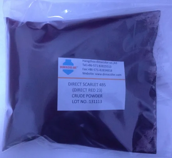 Direct Scarlet 4BS 100% Red 23 for Paper Textile