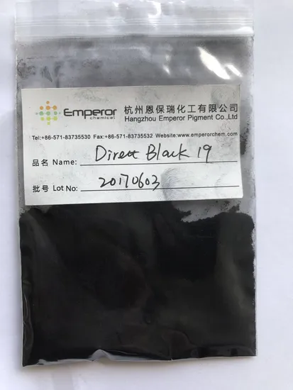 Direct Black 19 Direct Fast Black G for Viscose/Paper