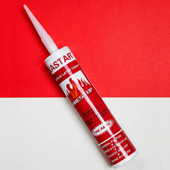 Acrylic Mastic Silicone Sealant for White