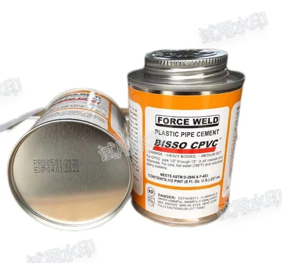Orange 714 CPVC Cement CPVC Glue PVC Glue PVC Cement CPVC Pipe Cement USA Quality