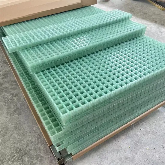 Top Standard Electrical Non-Conductivity Fiberglass Trench Covers and Walkways FRP/GRP Grating