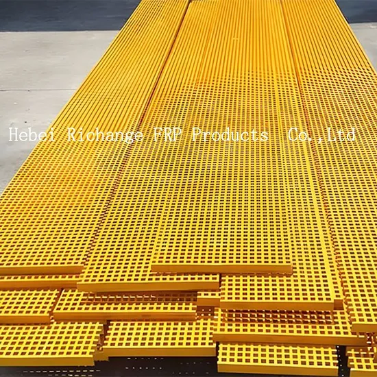 FRP Walkway GRP Grating Fiberglass Grating Size 38X38X38mm
