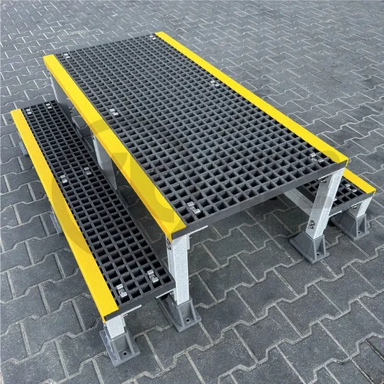 FRP/GRP Mesh Grating for Safe and Reliable