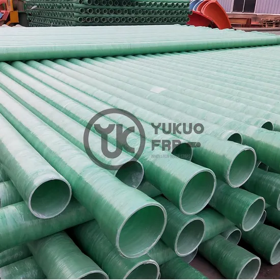 Customized High Quality FRP / GRP / Fiberglass Sewage Pipe