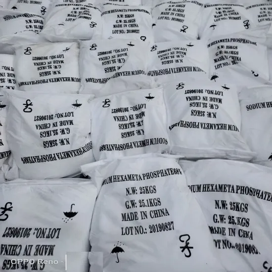 Tech Grade Sodium Hexa Meta Phosphate SHMP 68%