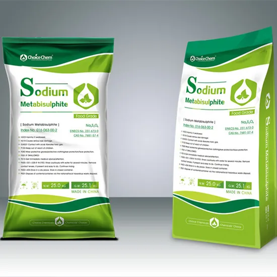 Choicechem Deying Grade Sodium Metabisulphite/ Sodium Metabisulfite / Sodium Metabi Sulfite