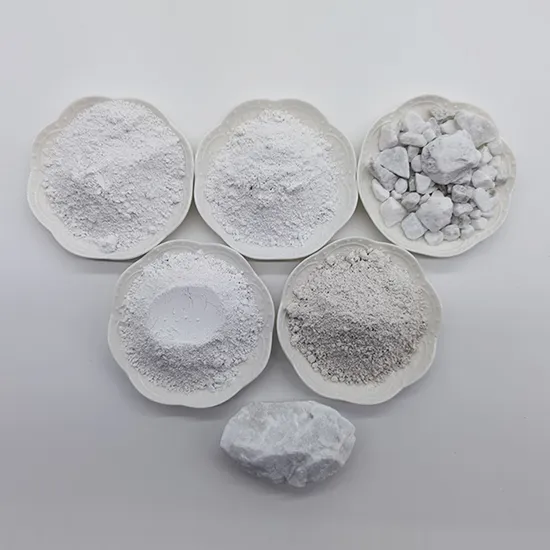 API 13A Drilling Mud Barite 4.1- 4.2 Lumps/ Barite Powder Price/ White Micronized Barite Stone 200mesh/325mesh