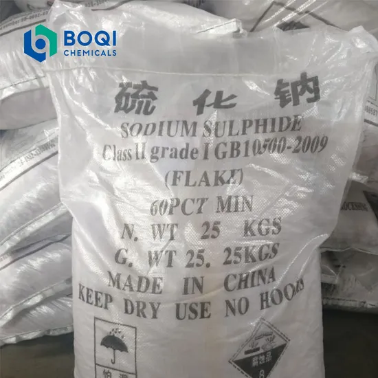 Na2s Solid Plant Manufacturers Yellow Red Flex Flake Sodium Sulfide Price