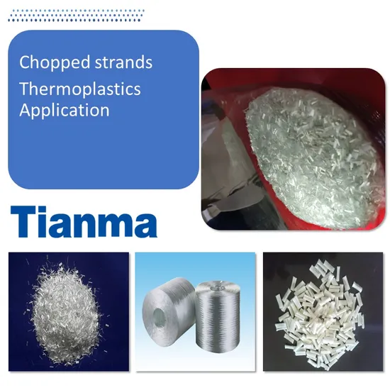 Thermoplastics Fiberglass Short Strands 12mm