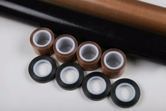 Different Sizes of PTFE Coated Glass Fiber Adhesive Tape
