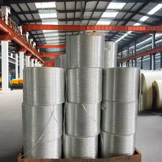E-Glass Fiberglass Fiber Yarns High Strength High Quality Glass Filament