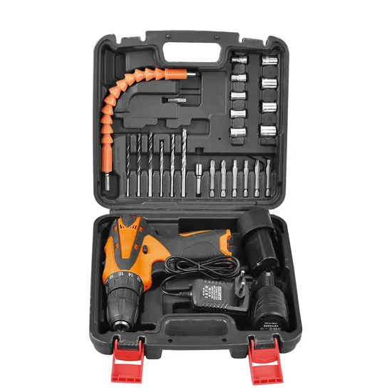 Youwe High Quality Battery Drill BMC Packing for Home Use, Cordless Drill Driver, Hand Drill Set Electric Hand Drill Set with Drill Bits, Hardware Drill Set
