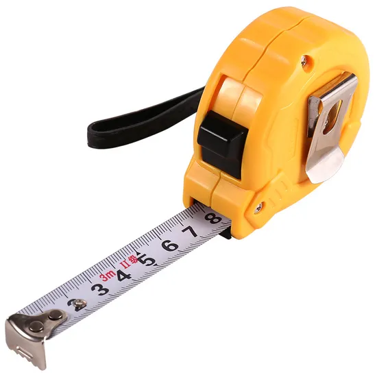 Manual Measuring Tool Tape Measure Retractable Steel Tape Measure with Roll