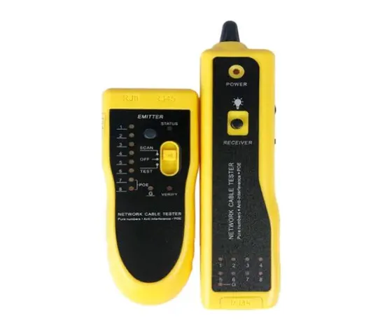Anti-Interference Poe Multi-Function 8p6p Cable Tester LAN Tracker