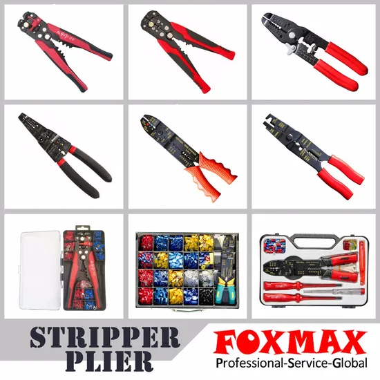 7.5" Multi Function Crimping Copper Wire Stripper Plier (FLP-049)