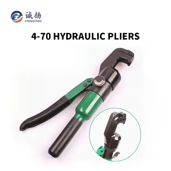Manual Crimping Cable Copper Nose Pressure Pliers Hydraulic Pliers