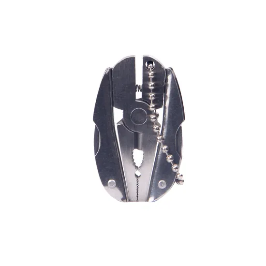 Hot Selling Durable Folding Outdoor Camping Emergency Ring Multitool Pliers Multi Tool Mini Pliers