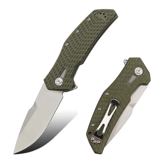 Hip-Home Hunting Knife EDC Survival Stainless Steel Folding Pocket Knives