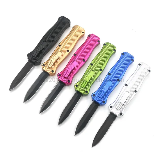5.1" Mini Otf-Wasp CNC Aluminum Handle Micro Automatic Knife