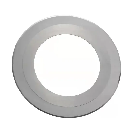 Custom Size Slitter Blade HSS Round High Precision Tungsten Carbide Circular Round Cutting Blade for Rubber & Tire Industry