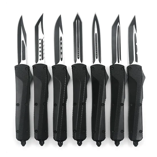 8.5" New Otf-Ut70 Automatic Knife Zinc Alloy Handle