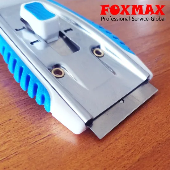 TPR Handle Carbon Steel Glass/ Window Scraper (FSP-02)