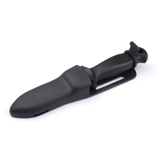 7.75" Black Sheath Stainless Steel Scuba Diving Knife Dive Knife