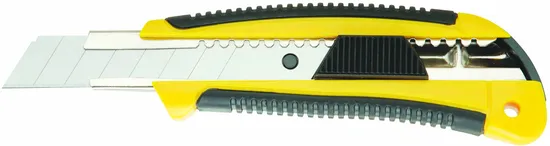 Utility Knife, TPR Handle Cutter, 18X100mm Spare Blade