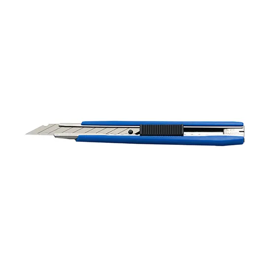 Somitape Sh164 Replaceable Silver Metal Stationery Cutter Knife Safety Knife Cutter Utility Knife