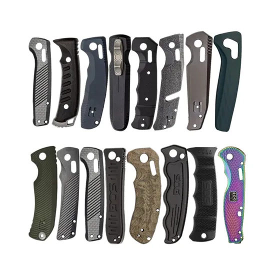 Sog EDC Fold Pocket Outdoor Camping Tactical Survival Knife Handle Scale