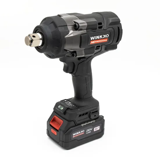 Battery Winkko Injection Case 3.0 Kg Multi-Function Cordless Impact Wrench Rachet Driver 1700nm
