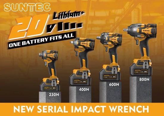 Suntec Impact Wrench with Exclusive Design Brushless Cordless Impact Wrench