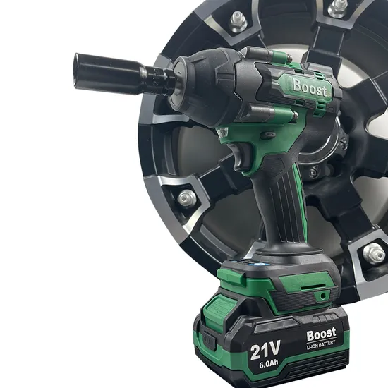 Boost Brushless Motor 21V Electric Impact Wrench Cordless Power Tool