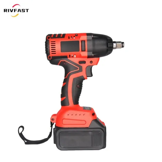 1/2′′ Inch 550n. M Impact Wrench Torque Brushless Motor 20V Cordless Rechargeable Battery Garage Tools for Auto Car Tyre Tire Repair Services