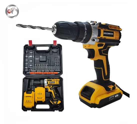Goldmoon 21V Electric Cordless Drill Screwdriver Lithium Brushless Electric Drill Battery Power Tool