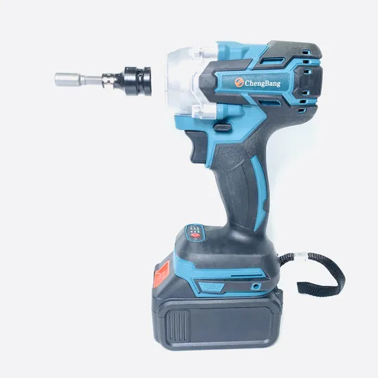 Brushless Cordless Electric Impact Wrench Kit Drill with 1/2 & 1/4 Inch Quick Chuck Torque Accessories