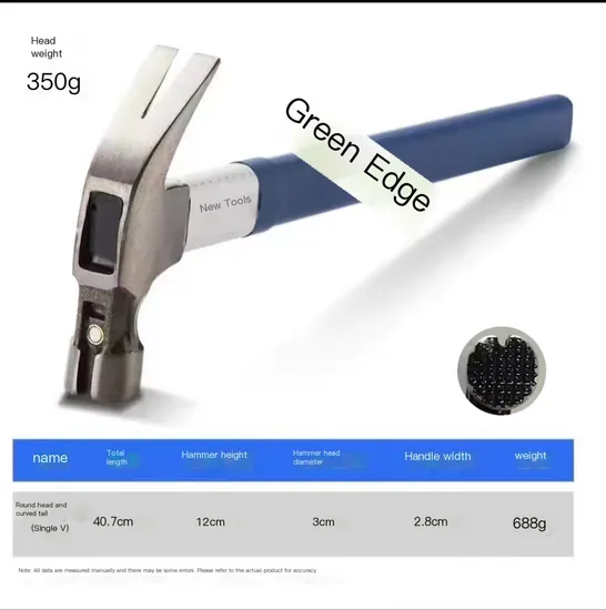 Premium Machinist Hammer with Durable Wooden and PVC Handles