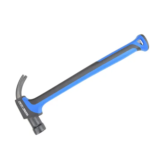 16oz 13.5" Hollow Fiberglass Handle Claw Hammer Hand-Tools Hammer