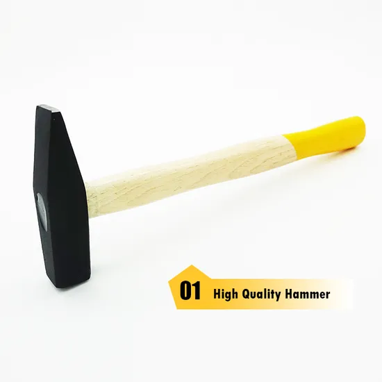 300g Machinist Hammer German Type Machinist′ S Hammer with Wooden Handle