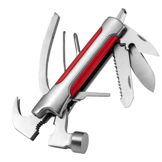 Colorful Multi-Function Combination Tool Survival Outdoor Hammer with Knife