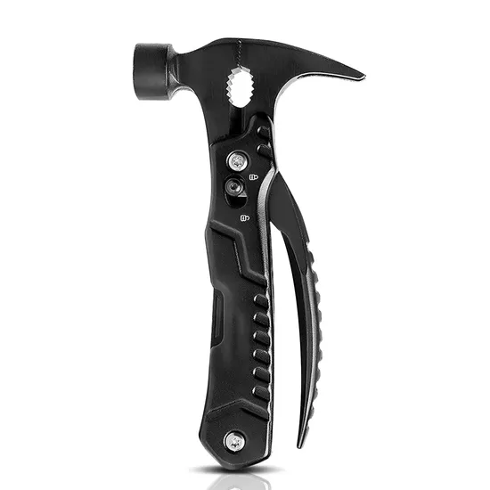 Multi Tool Hammer 14-in-1 Multi-Functional Hammer Survival Portable Multitool with Hammer