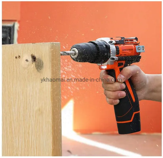 Electric Cordless Drill 12V 14.4V 18V 25nm High Quality Rechargeable Li-ion Battery