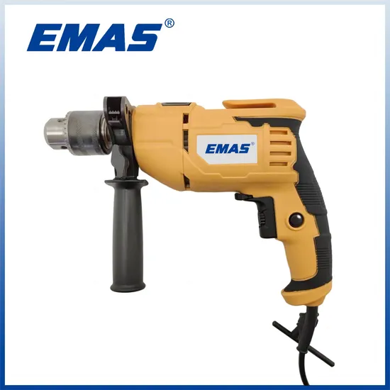 Emas Power Tools 450W Electric Drill with 360° Rotatable Handle