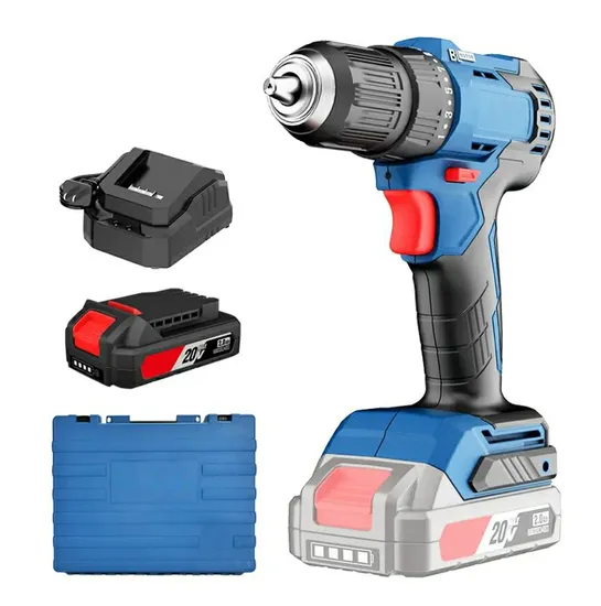 Professional 50n. M Max. Torque Electric Screwdriver Power Tool Brushless Motor Cordless Drill Machine