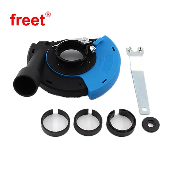 125mm 180mm Handheld Dust Collector Cover Rubber Shroud for Hand Grinder