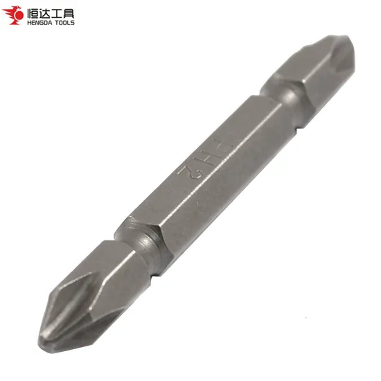 Phillips Bits #2 Impact Magnetic 2 Phillips Bits- pH2 Bits Premium S2 Alloy Steel Phillips Head Drill Bits- Phillips Screwdriver Bits