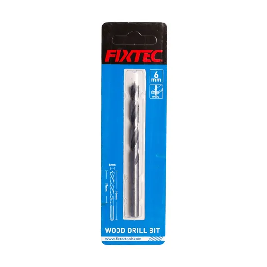 Fixtec 3-13mm Spiral Twist Wood Drill Bits Set for Wood
